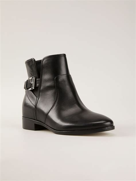 michael michael kors salem leather ankle boot|Michael Kors ankle boots nordstrom.